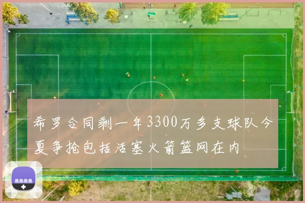 希罗合同剩一年3300万多支球队今夏争抢包括活塞火箭篮网在内